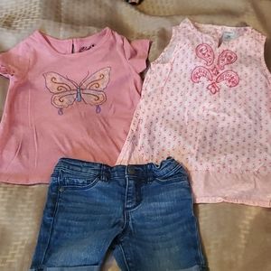 3T T shirt,Tank,and Shorts